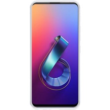 YKD Store Asus Zenfone 6 ZS630KL İçin Tpu Telefon Kılıfı Şeffaf Beyaz (Yurt Dışından)