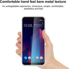 YKD Store Htc U11 + İçin Tpu Kılıf Şeffaf Beyaz (Yurt Dışından)