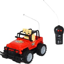 Prestij Oyuncak  2 Fonksiyonlu Kumandalı Safari Jeep Araba 1:24