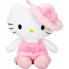 Sunman  Hello Kitty Şapkalı Peluş Oyuncak 36 Cm.1 Adet Fiyatıdır