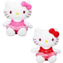 Sunman  Hello Kitty Fiyonklu Peluş 50 Cm. 1 Adet Fiyatıdır