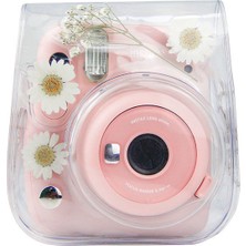 Fujifilm Instax mini 11/9/8 için Kamera Kılıfı PVC Çiçek (Yurt Dışından)