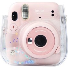 Fujifilm Instax mini 11/9/8 için PVC Şeffaf Kamera Kılıf Çantası (Yurt Dışından)