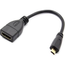 Streak HDMI Dişi To Micro HDMI Erkek Ses ve Görüntü Çevirici Kablo