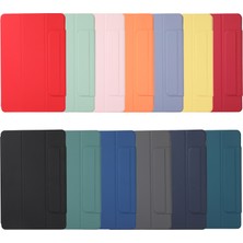 LRtools Manyetik Emilim Tam Koruma Pu Deri Stand Tablet Kılıfı Xiaomi Pad 5/Pad 5 Pro - Pembe (Yurt Dışından)