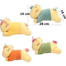 Torutoys  HS-12525 Unicorn Peluş Oyuncak Yastık 28 cm