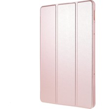 LRtools Xiaomi Pad 5/Pad İçin 5 Pro Shockproof Tri -Katlı Stand Tasarımı Pu Deri Tpu Koruyucu Kılıf - Gül Altın (Yurt Dışından)