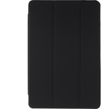 LRtools Xiaomi Pad 5/Pad İçin 5 Pro Shockproof Tri -Katlı Stand Tasarımı Pu Deri Tpu Koruyucu Kılıf - Siyah (Yurt Dışından)