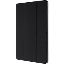 LRtools Xiaomi Pad 5/Pad İçin 5 Pro Shockproof Tri -Katlı Stand Tasarımı Pu Deri Tpu Koruyucu Kılıf - Siyah (Yurt Dışından)