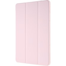 LRtools Xiaomi Pad 5/Pad İçin 5 Pro Shockproof Tri -Katlı Stand Tasarımı Pu Deri Tpu Koruyucu Kılıf - Pembe (Yurt Dışından)