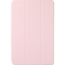 LRtools Sert Pc + Pu Deri Otomatik Absorbed Trifold Stand Işık Ince Tablet Kapak Kabuğu Xiaomi Pad 5/5 Pro - Pink (Yurt Dışından)