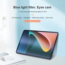 LRtools Nillkin V+ 0.33MM Hd Tam Kapsama Anti Mavi Hafif Göz Koruma Temperlenmiş Cam Ekran Koruyucu Film Xiaomi Pad 5 / Pad 5 Pro (Yurt Dışından)