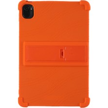 LRtools Xiaomi Pad 5/Pad 5 İçin Pc Kickstand ile Dört Köşe Silikon Tablet Kılıf Kapağı Güçlendirilmiş (Yurt Dışından)