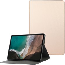 LRtools Anti -Çizim Pu Deri Koruyucu Stand Folio Kılıf Kapağı Xiaomi Pad 5 / Pad 5 Pro - Altın (Yurt Dışından)