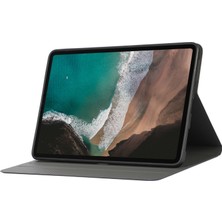 LRtools Anti -Cratch Pu Deri Koruyucu Stand Folio Kılıf Kapağı Xiaomi Pad 5 / Pad 5 Pro - Koyu Mavi (Yurt Dışından)