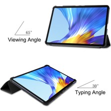 LRtools Puaweı Matepad T8 İçin Standı ile Pu Deri Tablet Kapak - Bebek Mavisi (Yurt Dışından)