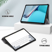 LRtools Örümcek Web Texture Kickstand Eva Kılıfı ile Omuz Kayışı ile Huawei Tablet 2 / Matepad T 10 9.7 İnç / Matepad T 10 S 10.1 İnç - Gül (Yurt Dışından)