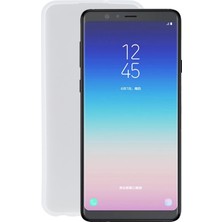 YKD Store Samsung Galaxy A8 Star / A9 Star İçin Tpu Telefon Kılıfı Mat Beyaz (Yurt Dışından)