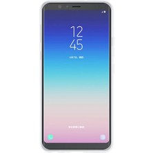 YKD Store Samsung Galaxy A8 Star / A9 Star İçin Tpu Telefon Kılıfı Mat Beyaz (Yurt Dışından)