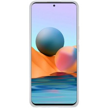 YKD Store Xiaomi Redmi Not 10 Pro 5g İçin Tpu Telefon Kılıfı Buzlu Beyaz (Yurt Dışından)