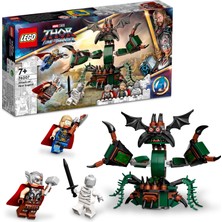 LEGO® Marvel Yeni Asgard#a Saldırı 76207 - 7 Yaş ve Üzeri için 2 Minifigürlü Oyuncak Yapım Seti (159 Parça)