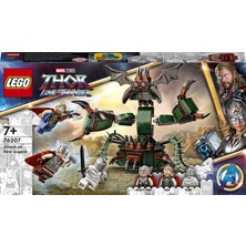 LEGO® Marvel Yeni Asgard#a Saldırı 76207 - 7 Yaş ve Üzeri için 2 Minifigürlü Oyuncak Yapım Seti (159 Parça)