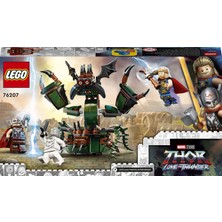 LEGO® Marvel Yeni Asgard#a Saldırı 76207 - 7 Yaş ve Üzeri için 2 Minifigürlü Oyuncak Yapım Seti (159 Parça)