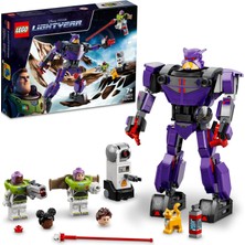 LEGO # Disney ve Pixar Lightyear Zurg Savaşı 76831 - 7 Yaş ve Üzeri Çocuklar Için Buzz Lightyear Oyuncak Yapım Seti 261 Parça