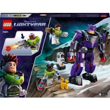 LEGO # Disney ve Pixar Lightyear Zurg Savaşı 76831 - 7 Yaş ve Üzeri Çocuklar Için Buzz Lightyear Oyuncak Yapım Seti 261 Parça