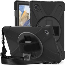 MobaxAksesuar Samsung Galaxy Tab A8 10.5 SM-X200 2021 Defender Askılı Zırhlı Tank Case