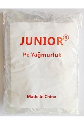 Junior Tek Kullanımlık Yağmurluk