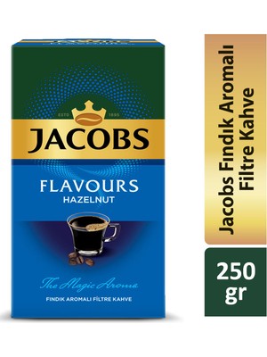 Jacobs Fındık Aromalı Filtre Kahve 250 gr