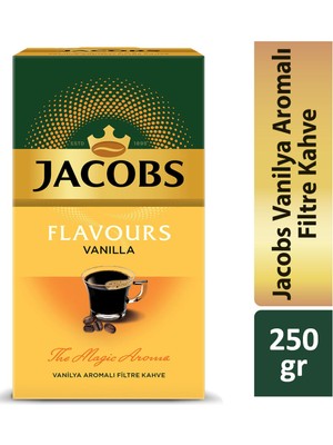 Jacobs Vanilya Aromalı Filtre Kahve 250 gr
