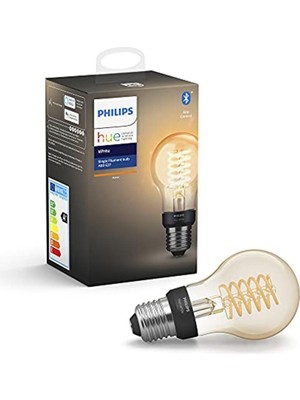 Philips Huew Filament Ampul A60 E27 Sarı Işık Bluetooth Özellikli