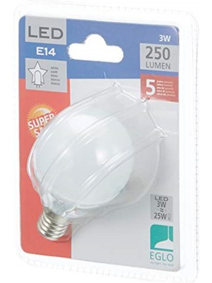 Eglo 10821 E14 Top LED Ampul P45 3W 4000K