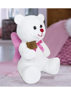 Niloşum Özgüner Oyuncak Canım Anneme Melek Kanatlı Ayıcık