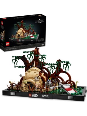 LEGO Star Wars# Dagobah# Jedi Eğitimi Diyoraması 75330 - Yetişkinler Için Koleksiyonluk Sergileme Modeli Yapım Seti (1000 Parça)