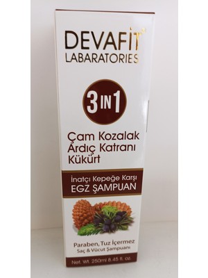 Şifa Deryası Devafit 3 In 1 Şampuanı 250 Ml.