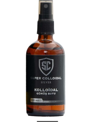 SciTech Kolloidal Gümüş Suyu 100 ml 40PPM Sertifikalı Konsantre İspanya Üretimi Yetişkinler İçin