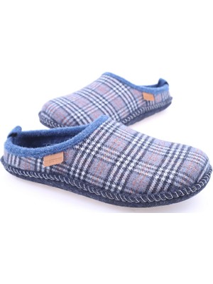 Gezer 12951 Günlük Kışlık Rahat Kaydırmaz Taban  Erkek Ev-Misafir Terliği