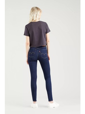 Levi's Pamuklu Yüksek Bel Super Skinny Mile High Jeans Bayan Kot Pantolon 22791