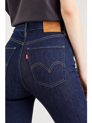 Levi's Pamuklu Yüksek Bel Super Skinny Mile High Jeans Bayan Kot Pantolon 22791