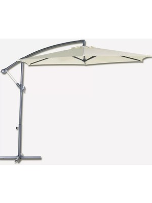 Loya Parasol Bahçe  Şemsiyesi Naturel