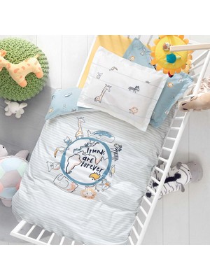 Yataş Mini Friends Ranforce Bebek Nevresim Takımı