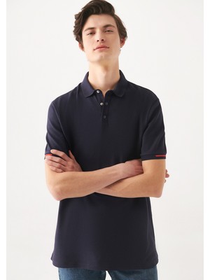 Mavi Lacivert Polo Tişört