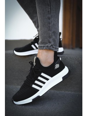 Oksit Ald Şerit Detaylı Kalın Taban Erkek Sneaker
