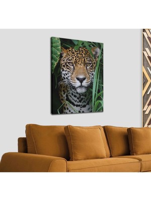 Dünyatablo Leopar Dekoratif Kanvas Tablo 1185