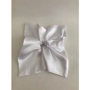 Pratik Dikisco Kare Parlak Saten Scrunchie Simit Toka