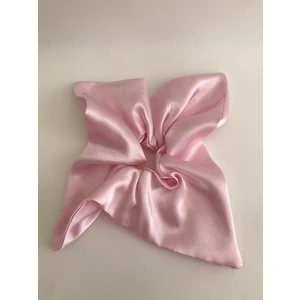 Pratik Dikisco Kare Parlak Saten Scrunchie Simit Toka
