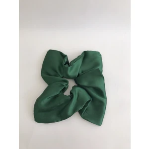 Pratik Dikisco Kare Parlak Saten Scrunchie Simit Toka